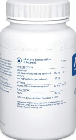 Pure Encapsulations Magnesium Energy 60 Kapseln