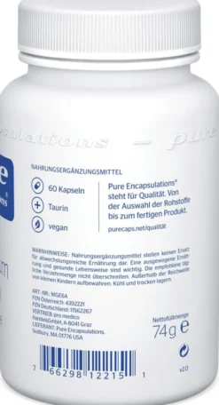 Pure Encapsulations Magnesium Energy 60 Kapseln
