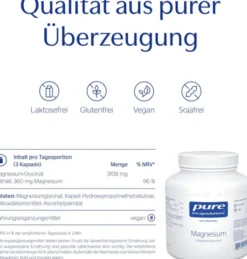 Pure Encapsulations Magnesiumglycinat 180 Kapseln