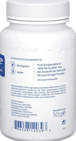 Pure Encapsulations Meno Formel 60 Kapseln