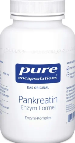 Pure Encapsulations Pankreatin Enzym Formel 180 Kapseln