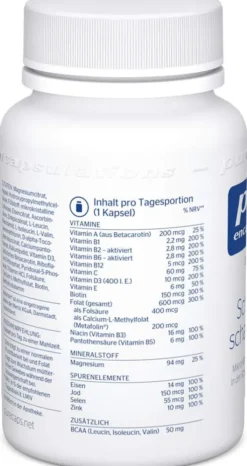 Pure Encapsulations Schwangerschafts-Formel 30 Kapseln