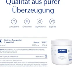 Pure Encapsulations Vitamin C 1000 Gepuff.Pulver