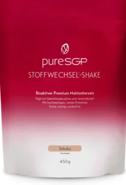 PureSGP Stoffwechsel-Shake Pulver Schoko 450 g