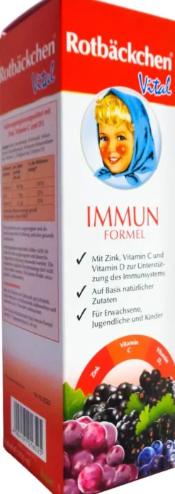 Rabenhorst Rotbäckchen Vital Immun Formel 450 ml Saft