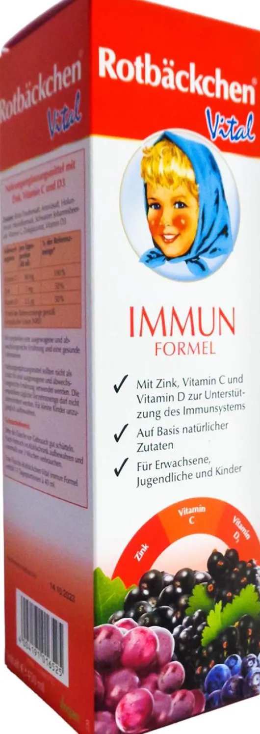 Rabenhorst Rotbäckchen Vital Immun Formel 450 ml Saft
