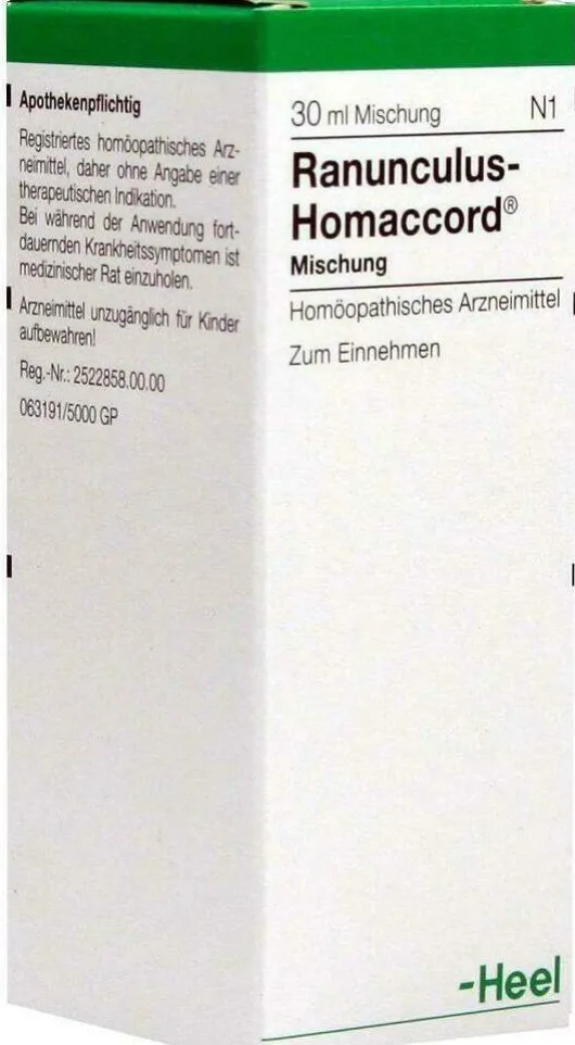 Ranunculus Homaccord 30 ml Tropfen