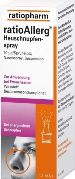 RatioAllerg Heuschnupfenspray 10 ml Nasenspray