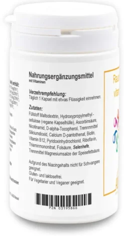 Raucher Vitamine 50 Kapseln
