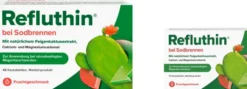 Refluthin Kautabletten Fruchtgeschmack 48 Stück + gratis 16 Kautabletten