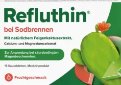 Refluthin Kautabletten Fruchtgeschmack 16 Stück
