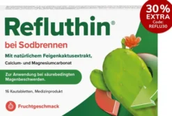 Refluthin Kautabletten Fruchtgeschmack 16 Stück