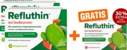 Refluthin Kautabletten Minzgeschmack 2 x 48 Stück + gratis Refluthin Kautabletten Fruchtgeschmack 16 Stück