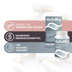 Refolliq Nutrazeutischer Haarbooster Komplex 50 Kapseln