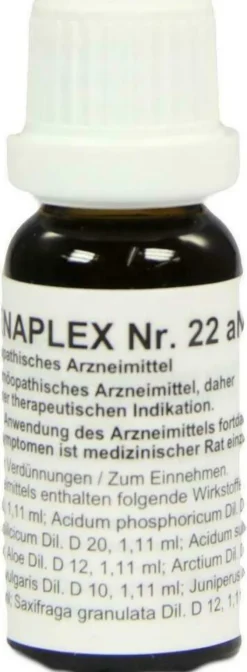 Regenaplex 22 an Tropfen