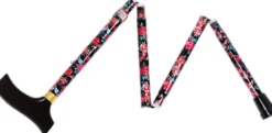 Reisestock faltbar, Blumendesign Vital Comfort