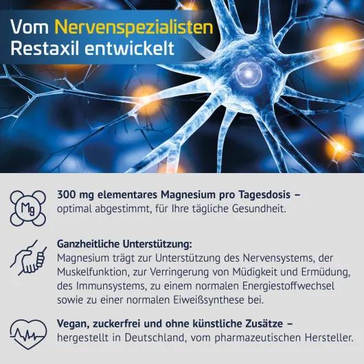 Restaxil Magnesium 120 Kapseln