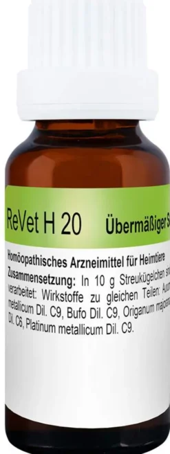 REVET H 20 Globuli f.Heimtiere 10 g