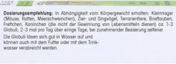 Revet H 25 Globuli F.Heimtiere 10g