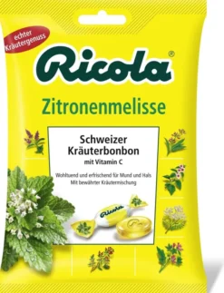 Ricola Mit Zucker Zitronenmelisse 75 G Bonbons