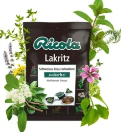 Ricola Ohne Zucker Lakritz 75 G Bonbons