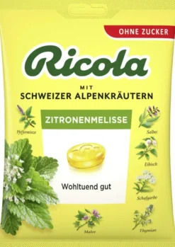 Ricola Ohne Zucker Zitronenmelisse Bonbons 75 G