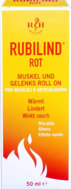 Rubilind Rot Muskel und Gelenks Roll-On 50 ml