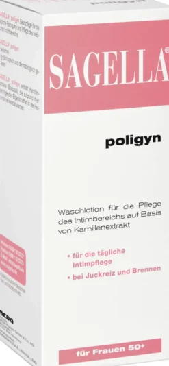 Sagella Poligyn Intimwaschlotion Für Frauen 50+ 500 ml