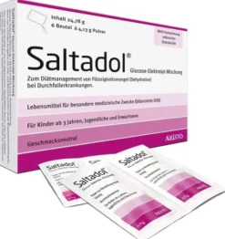 Saltadol Elektrolyt Pulver 6 Beutel