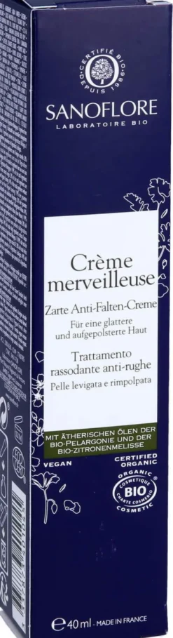 Sanoflore Merveilleuse Zarte Anti-Falten-Creme 40 ml