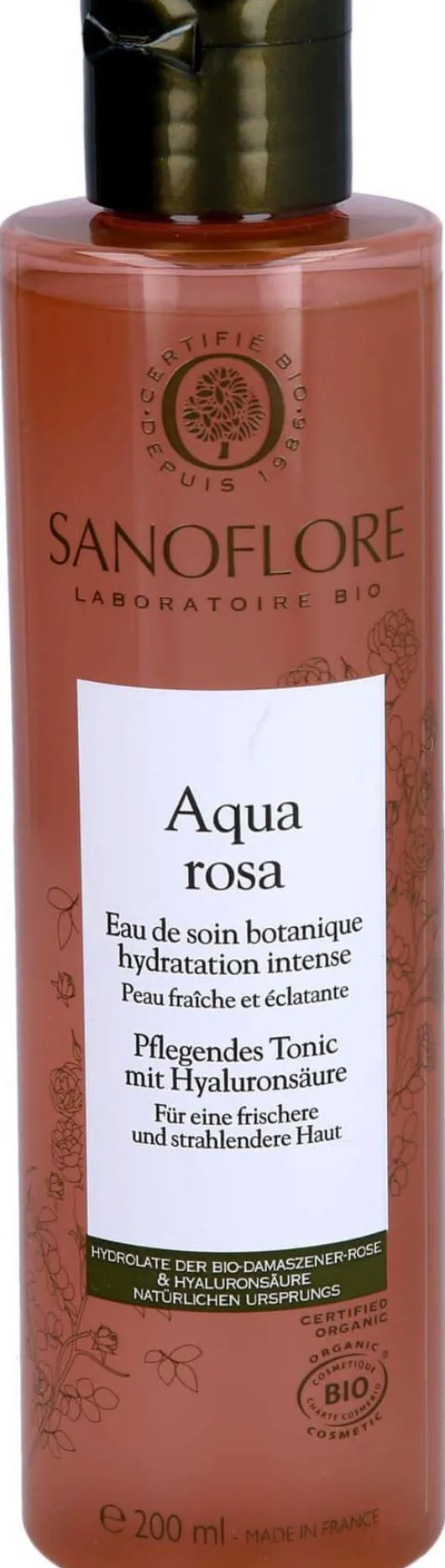 Sanoflore Rosa Aqua Rosa Pflegendes Tonic 200 ml