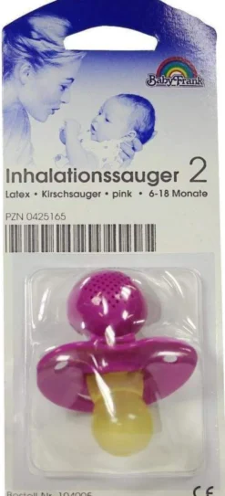 Sauger Inhalation Kirschförmig 6-18 Monate 104995 Pink