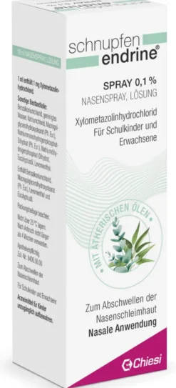Schnupfen Endrine 0,1% Nasenspray 10 ml