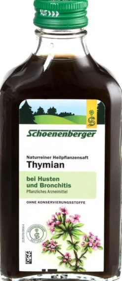Schoenenberger Naturreiner Heilpflanzensaft Thymian 200 ml