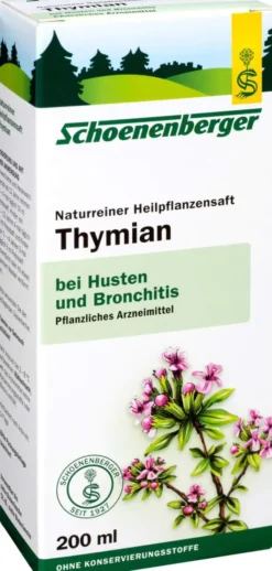 Schoenenberger Naturreiner Heilpflanzensaft Thymian 200 ml