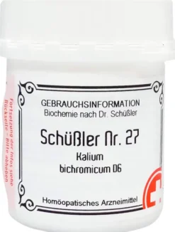 Schüssler Nr.27 Kalium Bichromicum D 6 400 Tabletten