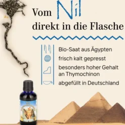 Schwarzkümmel Bio Ägypt. Öl 50 ml