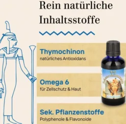 Schwarzkümmel Bio Ägypt. Öl 50 ml