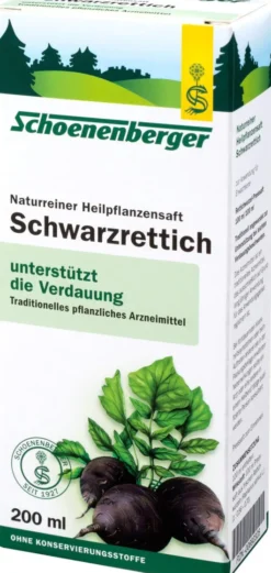 Schwarzrettich Saft Schönenberger 200 ml Saft