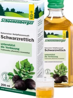 Schwarzrettich Saft Schönenberger 200 ml Saft