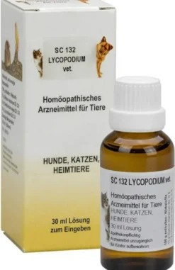 Sc 132 Lycopodium Lösung F.Heimtiere,hunde,katze 30 ml