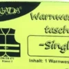 Senada Warnweste Gelb Single Tasche