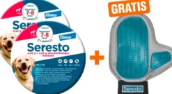 Seresto Halsband für große Hunde 2 x 1 Stück + gratis Pflegehandschuh 1 Stück