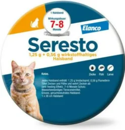 Seresto Halsband für Katzen 1 Stück