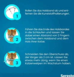 Seresto Halsband für Katzen 1 Stück