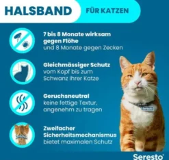Seresto Halsband für Katzen 1 Stück