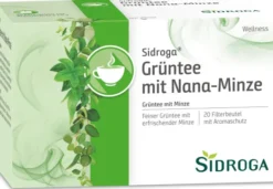 Sidroga Wellness Grüntee Mit Nana-Minze 20 Filterbeutel
