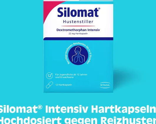 Silomat Hustenstiller Dextromethorphan Intensiv 12 Hartkapseln
