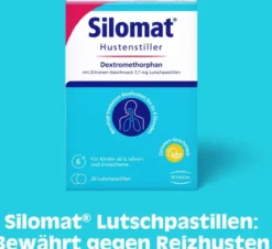 Silomat Hustenstiller DMP Zitrone 20 Lutschpastillen