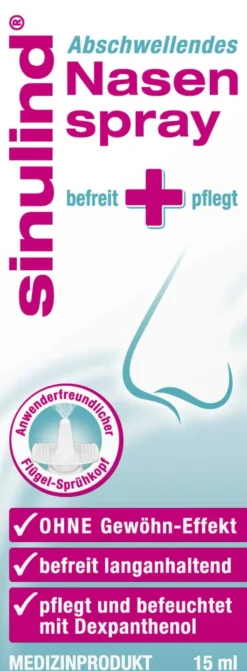 Sinulind Abschwellendes Nasenspray 15 ml
